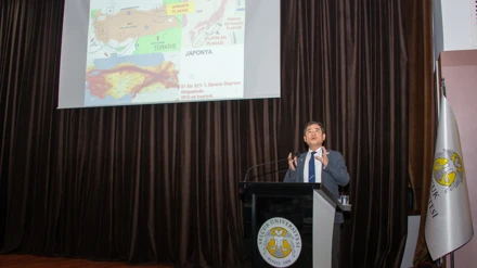 Japon Deprem Uzmanı Moriwaki Selçuk Üniversitesinde konuştu: Türkiye can kayıplarında dünyada 3. 